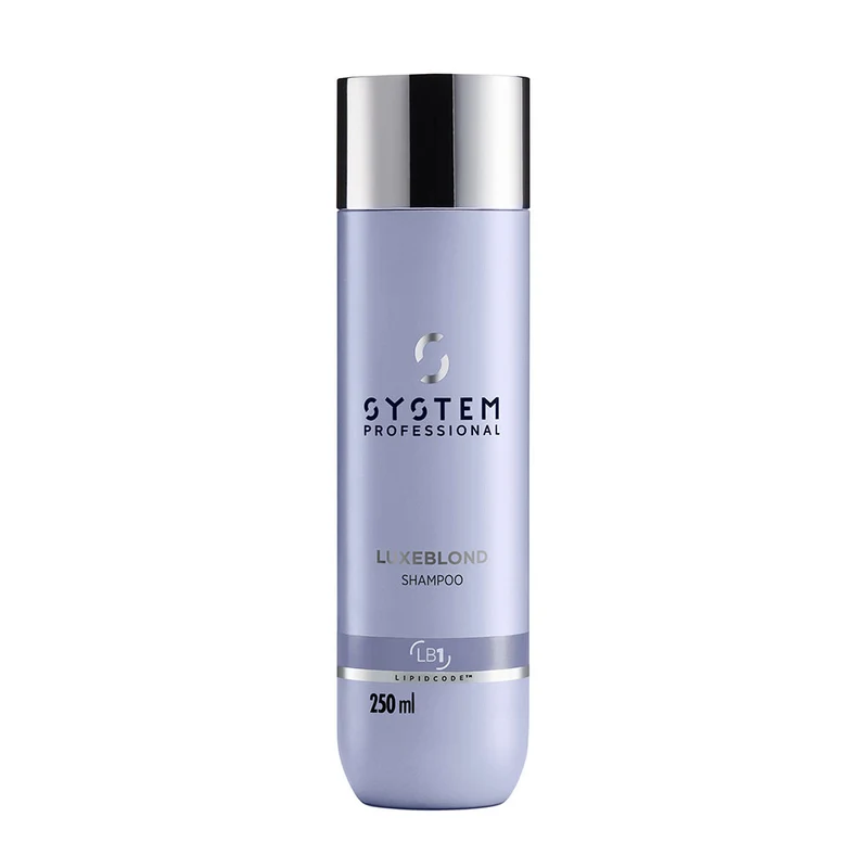 System Professional LuxeBlond Shampoo 250ml - shampoo capelli biondi freddi