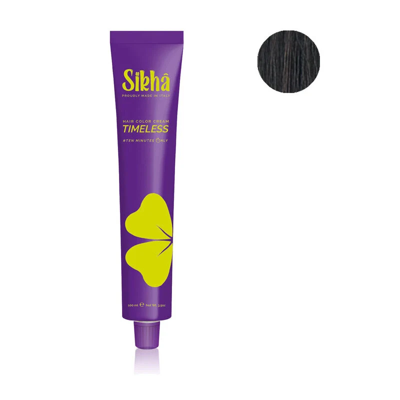 Tintura per Capelli 10 minuti Timeless 3.7 Sikha 100 ml.