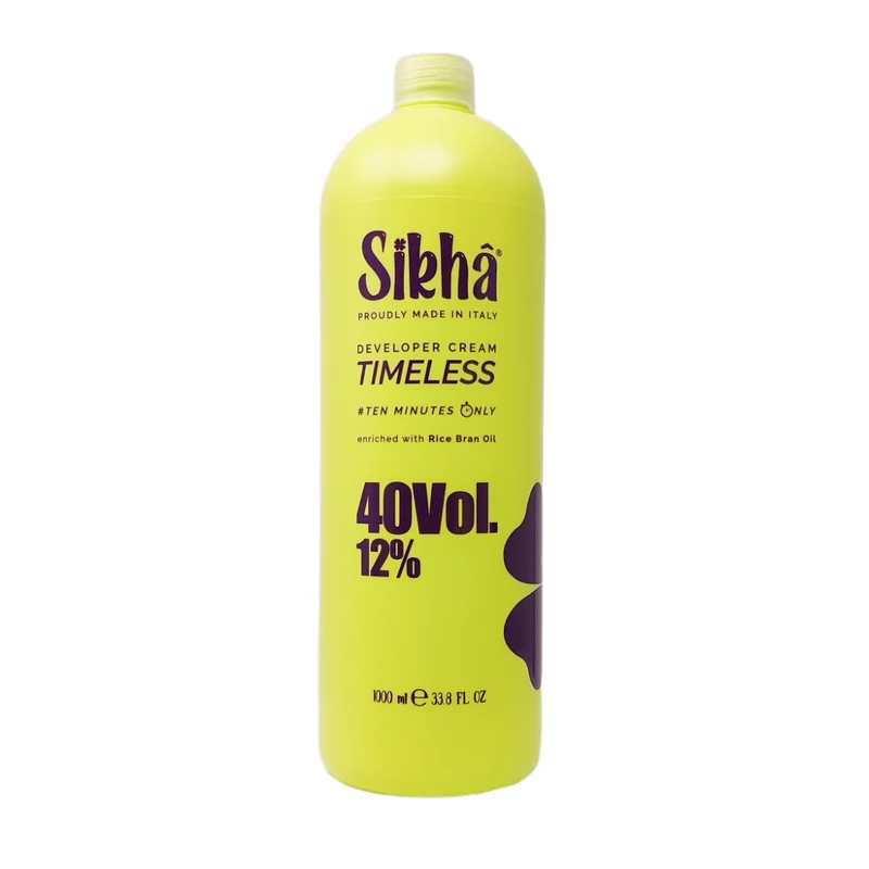 Ossidante in Crema Timeless 40 Vol. 12 % Sikha 1000 ml.