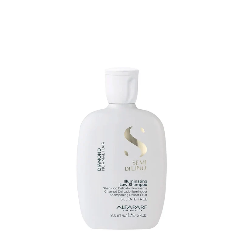 Alfaparf Milano Semi Di Lino Diamond Illuminating Low Shampoo 250ml - shampoo delicato illuminante per capelli normali