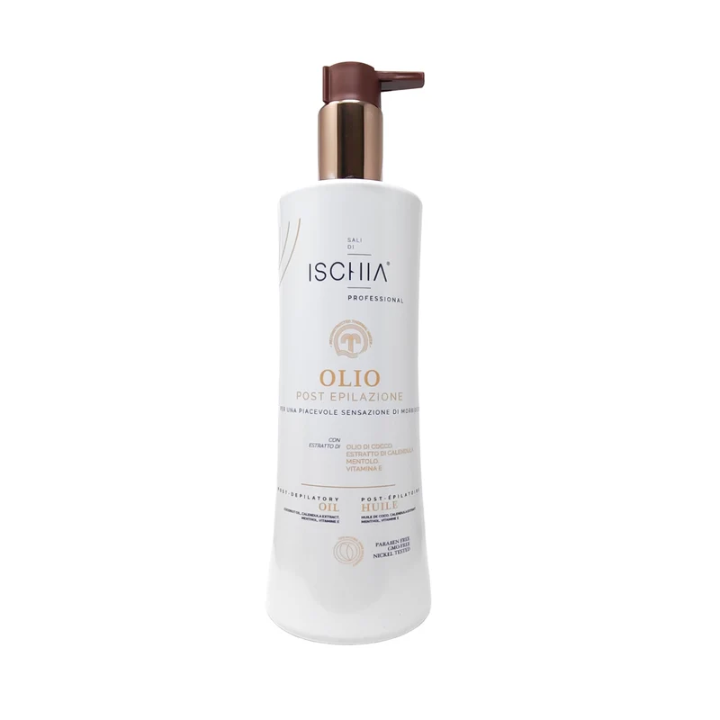 Olio Post Epil Olio Cocco, Calendula, Mentolo e Vitamina E Ischia 500 ml