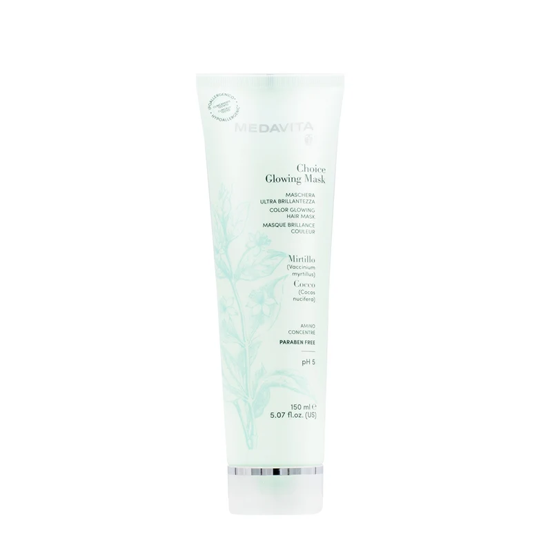 Medavita Choice Glowing Mask 150ml - maschera ultra brillantezza