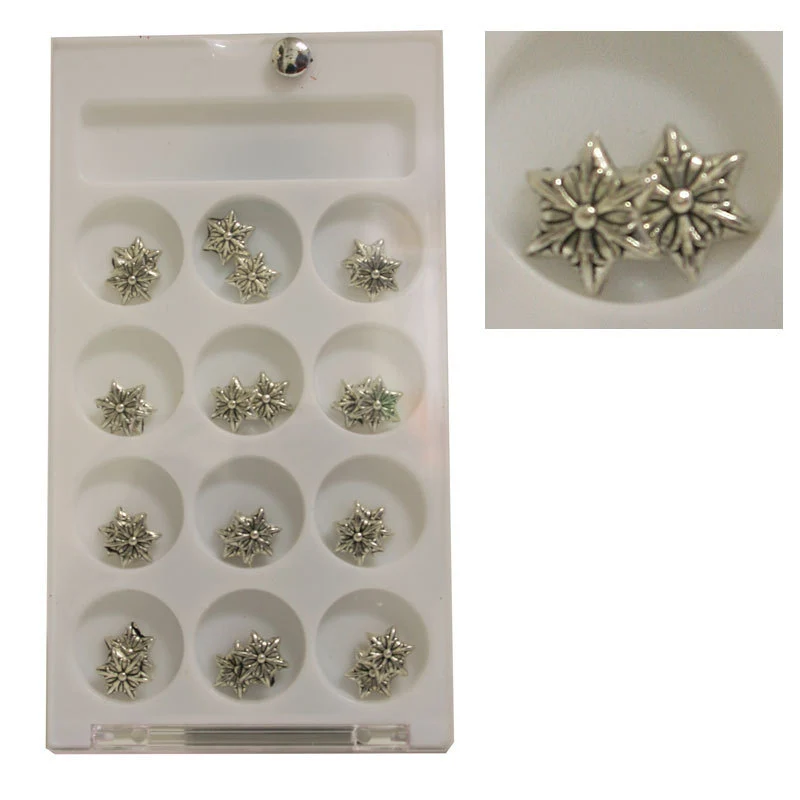 Decoro unghie Beauty nail Stella Argento Satinato ASN25