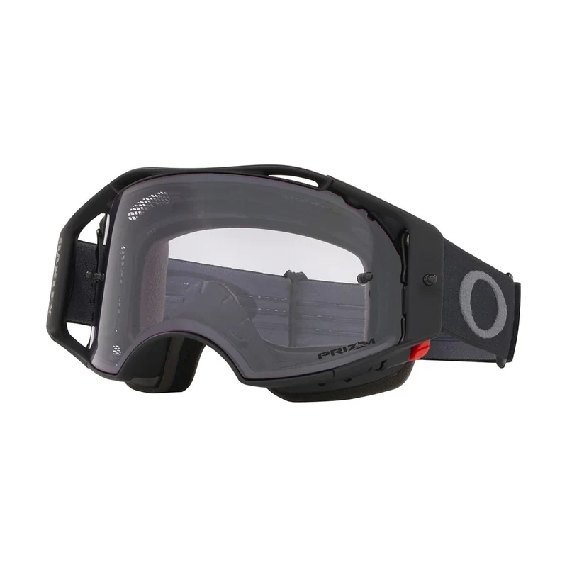 Maschera OAKLEY AIRBRAKE MTB Black Gunmetal Visore Prizm Mx Low Light OO7107-02