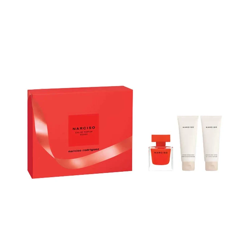Narciso Rouge Eau de parfum Cofanetto regalo con Docciacrema e Latte Corpo