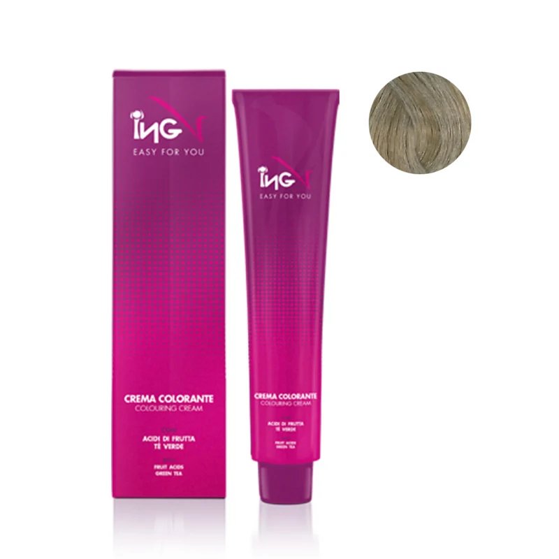 Tintura per capelli ING Color 11.1 Biondo Platino Cenere Extra 100ml
