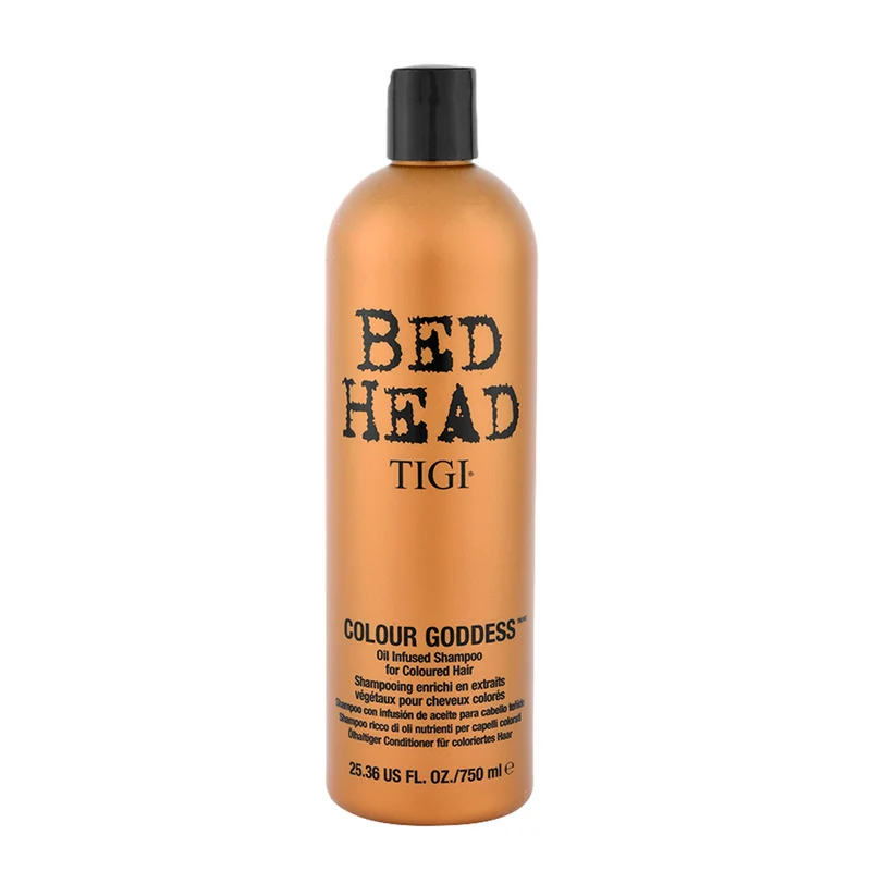 Tigi Bed Head Colour Goddess Oil Infused Shampoo 750ml - shampoo idratante capelli colorati