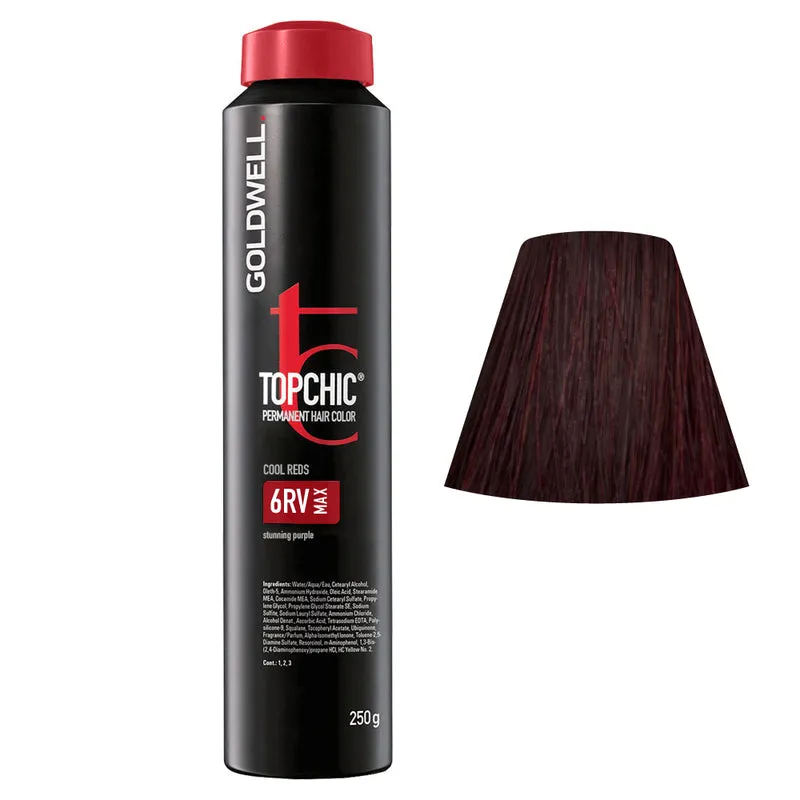 Goldwell Topchic Can 6RV Max Stunning Purple 250gr - colore permanente in bombola