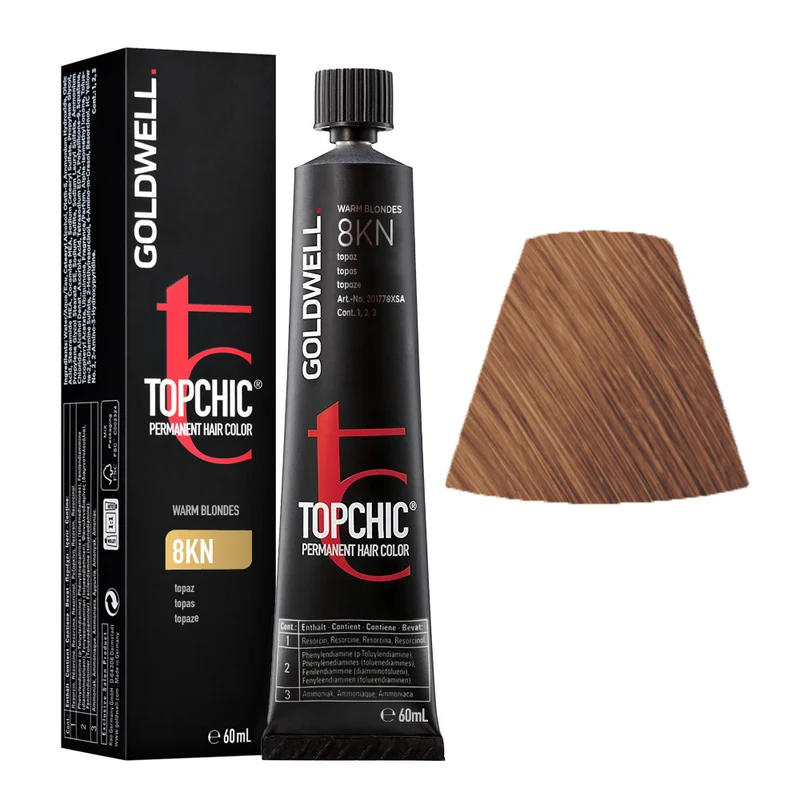 Goldwell Topchic Tube 8KN Topaz 60ml - colore permanente in tubo