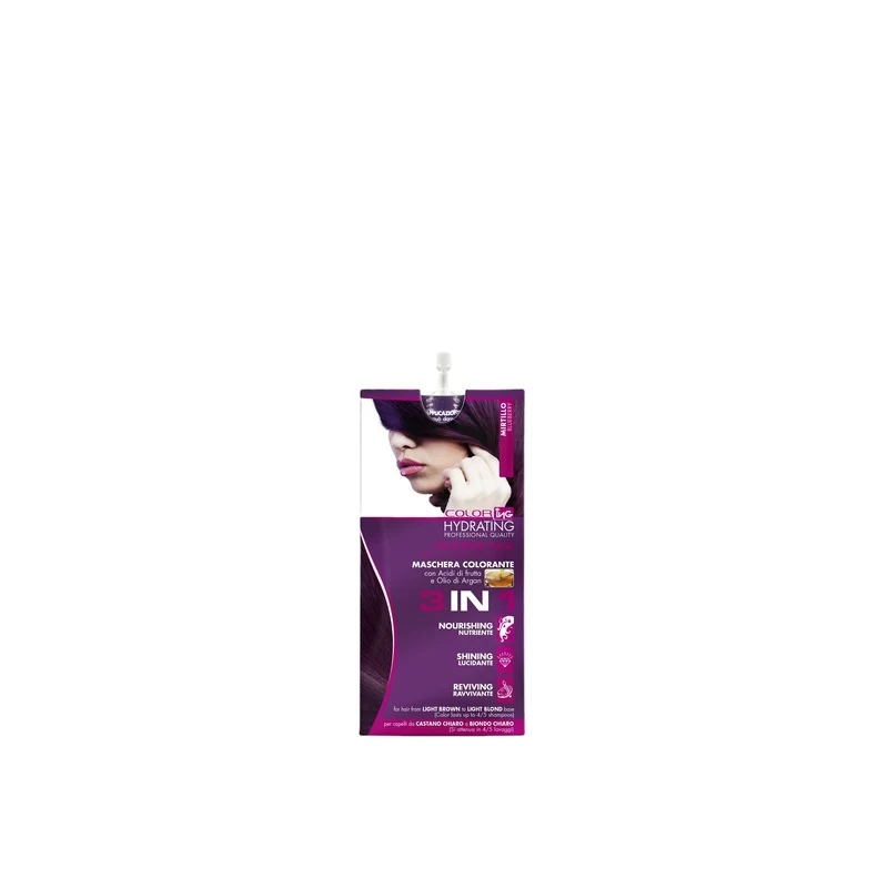 Maschera Colorante 3in1 ING Mirtillo 25 ml