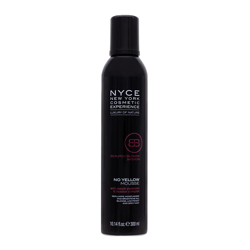 Nyce Beautox Blondy System No Yellow Mousse 300ml - mousse antigiallo
