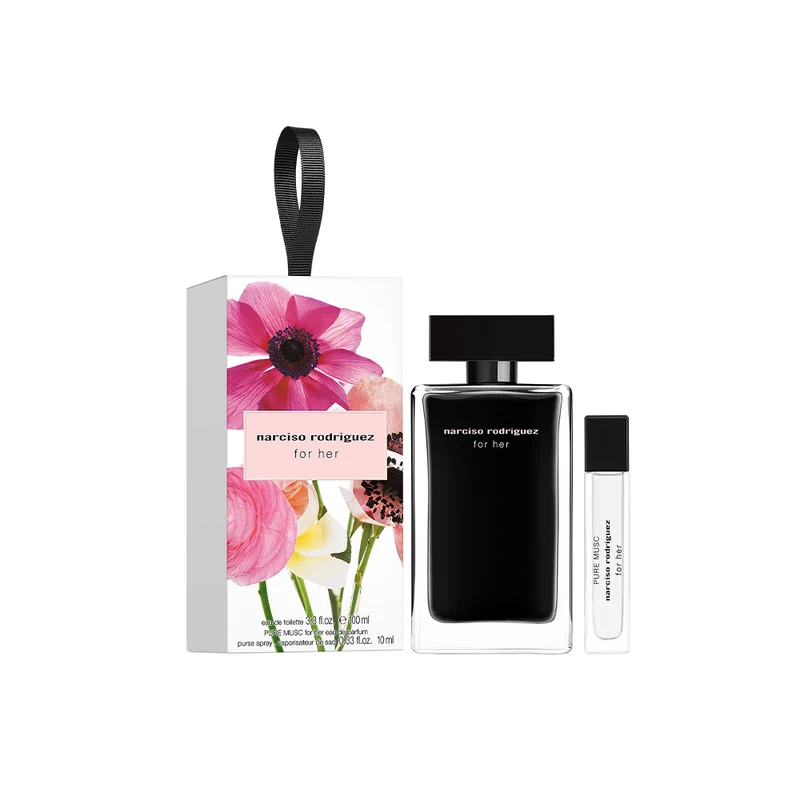 For Her Eau de toilette Cofanetto regalo con Pure Musc Travel Spray