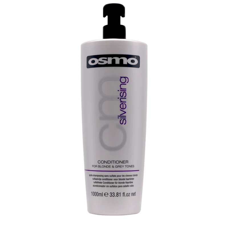 Osmo Colour Mission Silverising Conditioner 1000ml - balsamo antigiallo capelli biondi e grigi