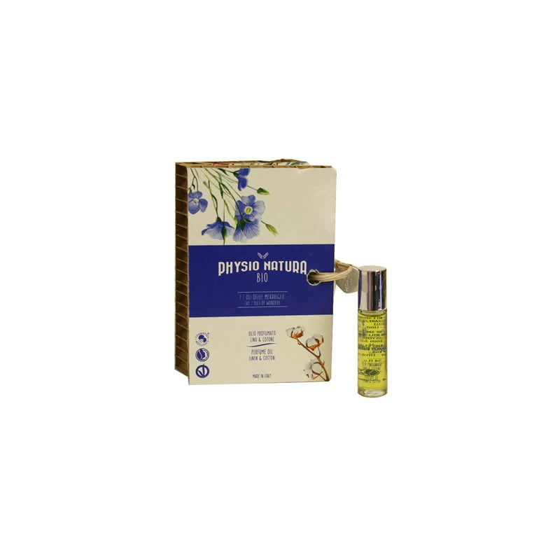 Physio Natura Olio Meraviglie Lino e Cotone Confezione Libro 10 ml