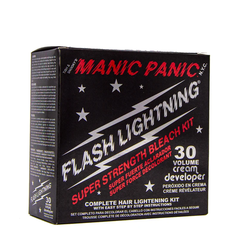 Manic Panic Flash Lightning Bleach Kit 30 volumi - kit decolorazione 30 volumi