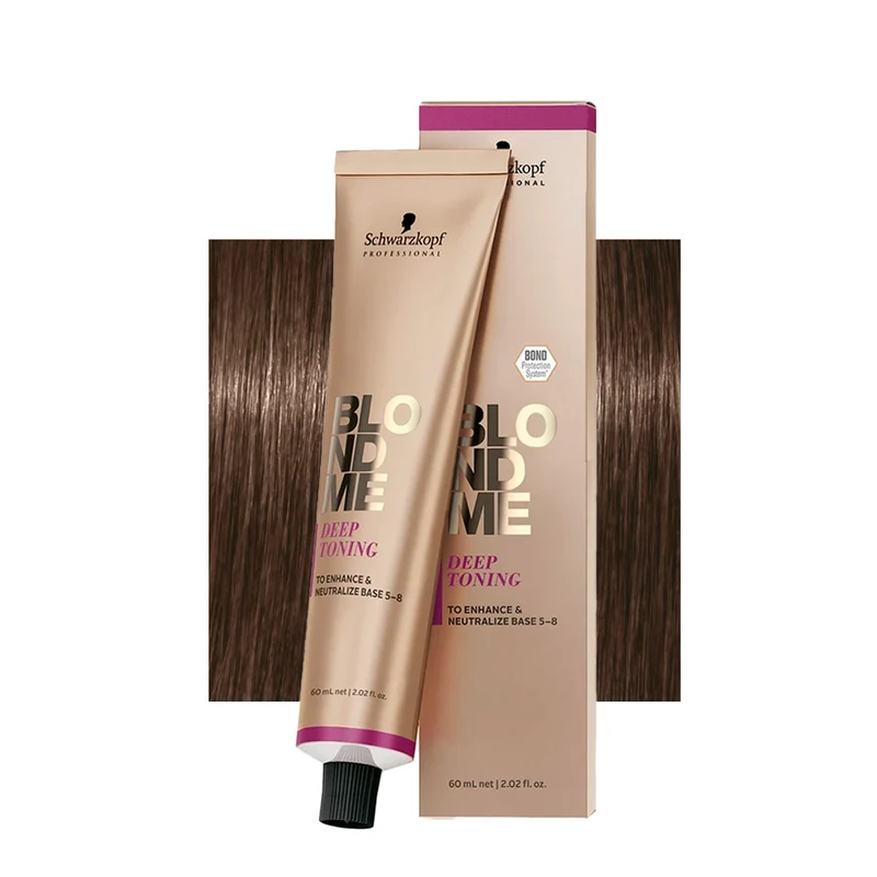 Schwarzkopf BlondMe Color DeepTon Deep Chestnut 60ml - tonalizzante