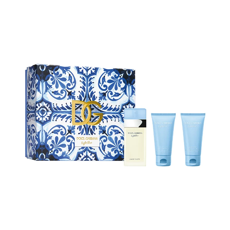 Light Blue Eau de toilette Cofanetto regalo con Crema corpo e gel doccia