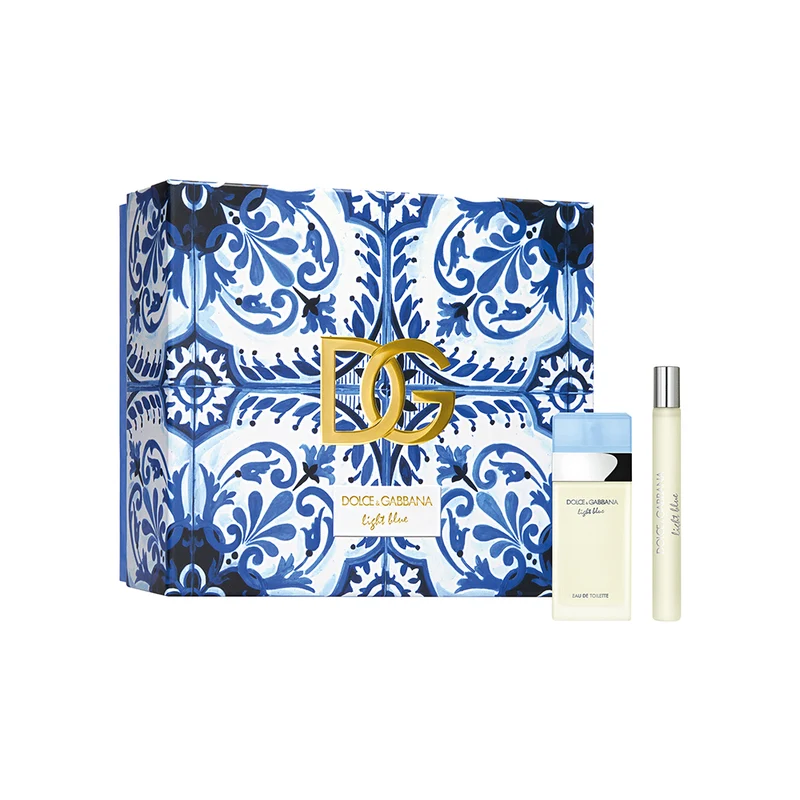 Light Blue Eau de toilette Cofanetto regalo con Travel Spray