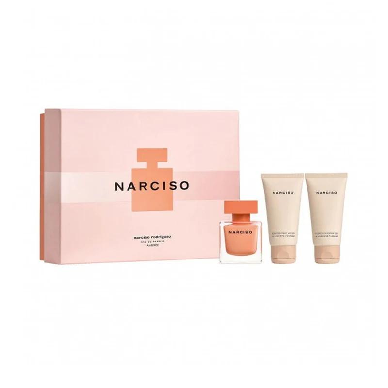 NARCISO Eau de Parfum AMBRÉE Cofanetto regalo con Doccia schiuma