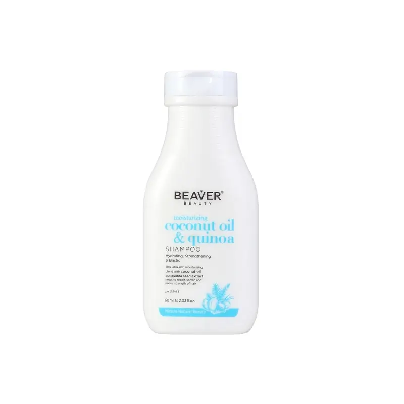 Beaver Minitalla Moisturising Shampoo Coconut Oil & Quinoa , 60 ml