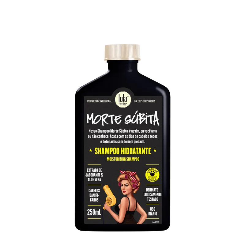 Lola From Rio Morte Súbita Shampoo Hidratante 250ml - shampoo capelli danneggiati