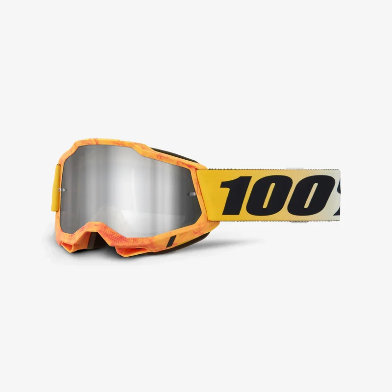 Maschera 100% ACCURI 2 RAZZA Arancione Schermo Mirror