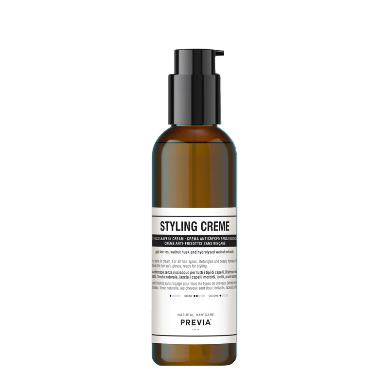 Previa Styling Creme Anti-frizz Leave-in Cream 200ml - crema anticrespo senza risciacquo