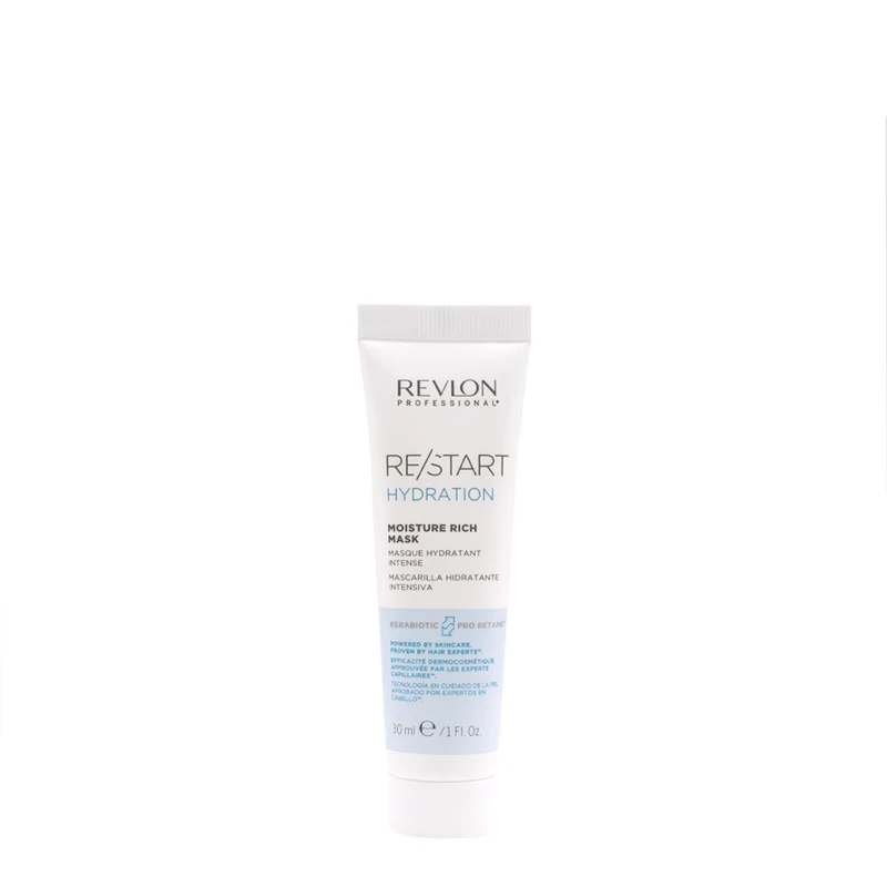 Revlon Restart Hydration Moisture Rich Mask 30ml - maschera idratante intensiva