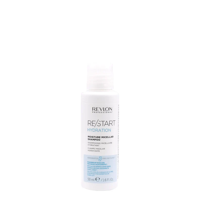 Revlon Restart Hydration Moisture Micellar Shampoo 50ml - shampoo idratante capelli secchi