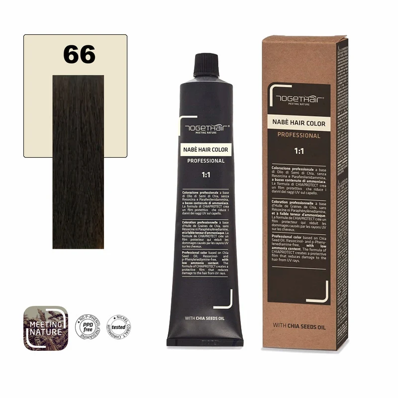 Nabe’ Hair Color nr. 66 Biondo Scuro Togethair 100 ml