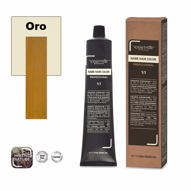 Nabe’ Hair Color Vegan ORO Togethair 100 ml