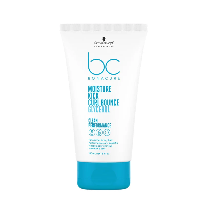 Schwarzkopf BC Bonacure Moisture Kick Curl Bounce Glycerol 150ml - crema ricci