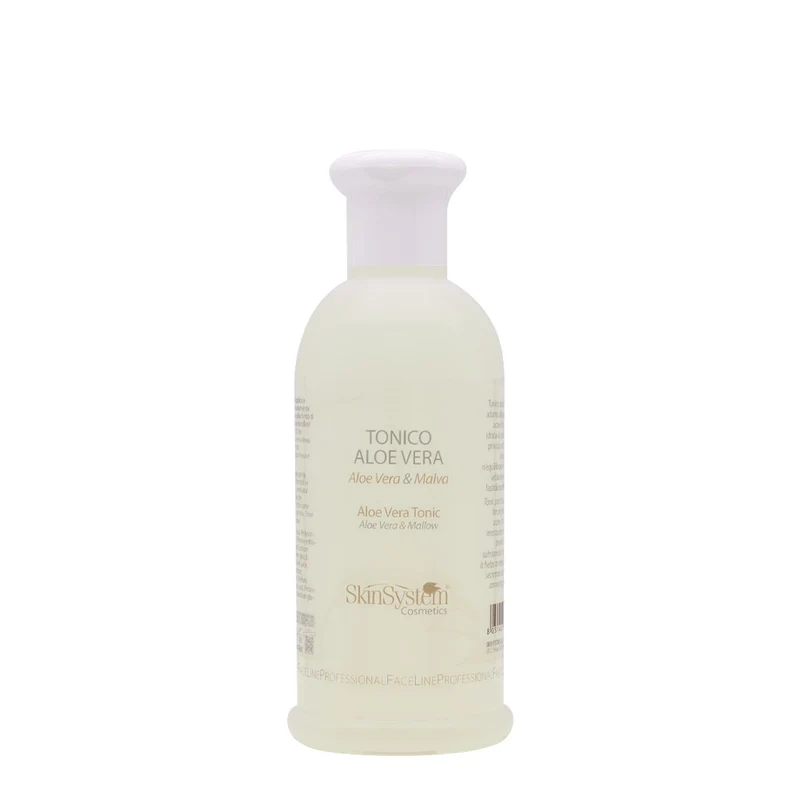 SkinSystem Aloe Vera Tonic Aloe & Mallow 250ml - tonico pelli grasse