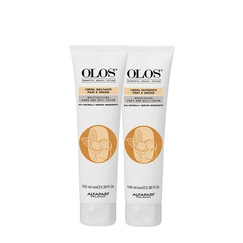 Olos Mondo Nutriente Crema Idratante Mani e Unghie 100ml Crema Idratante Piedi e Unghie 100ml