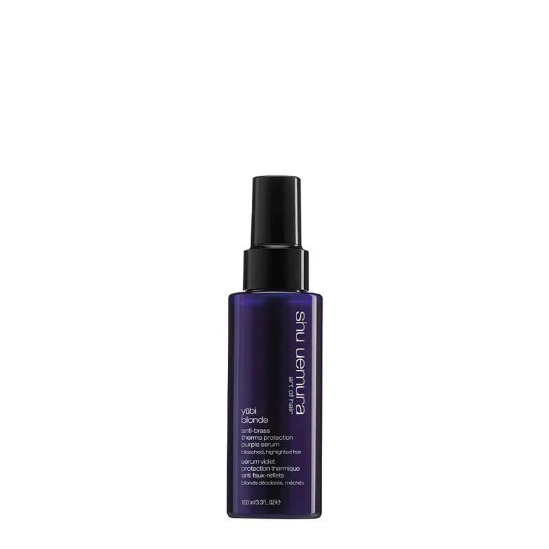 Shu Uemura Yubi Blonde Purple Blow Dry Serum 100ml - siero neutralizzante termoprotettivo
