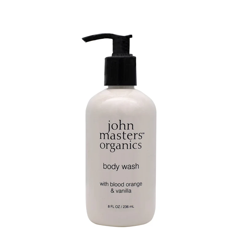 John Masters Organics Body Wash With Blood Orange & Vanilla 236ml - bagnoschiuma arancia rossa e vaniglia
