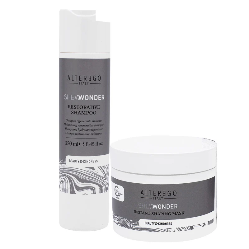 Alterego SheWonder Restorative Shampoo 250ml Mask 300ml