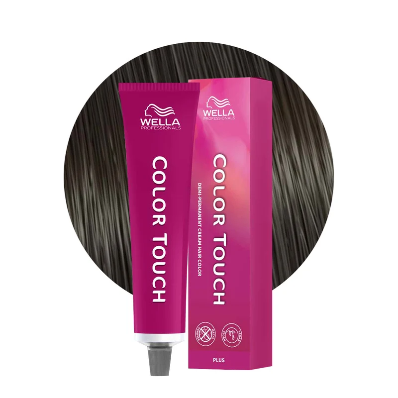 Wella Color Touch Plus 44/07 Castano Medio Intenso Naturale Sabbia 60ml - colore demi-permanente