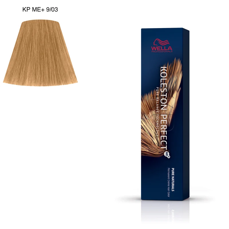 Tintura per capelli Koleston Perfect ME+ 9/03 60 ml Wella