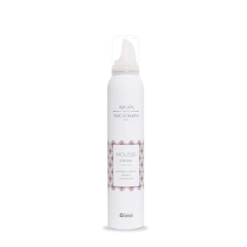 Mousse Argan & Macadamia Strong Biacrè 200 ml