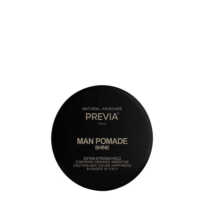 Previa Man Pomade Shine 100ml - brillantina tenuta forte