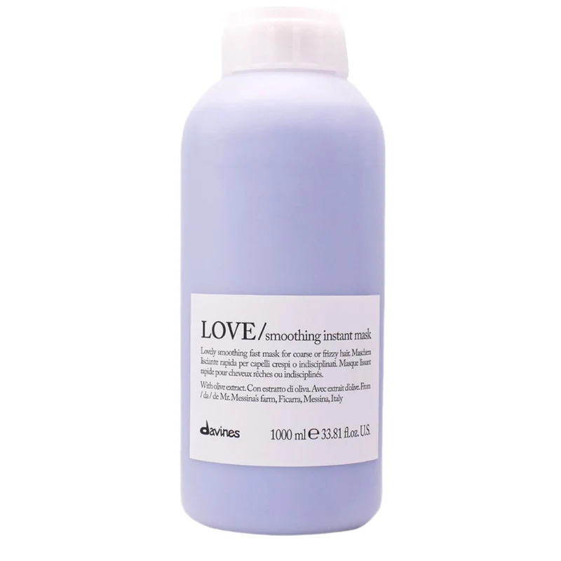 Davines Essential HairCare Love Smoothing Instant Mask 1000ml - maschera lisciante rapida