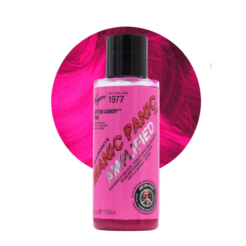 Manic Panic Amplified Cream Formula Cotton Candy Pink 118ml - colore semipermanente a lunga durata