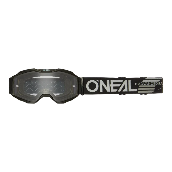 Maschera O'NEAL B-10 SOLID Junior Nero Visore Clear