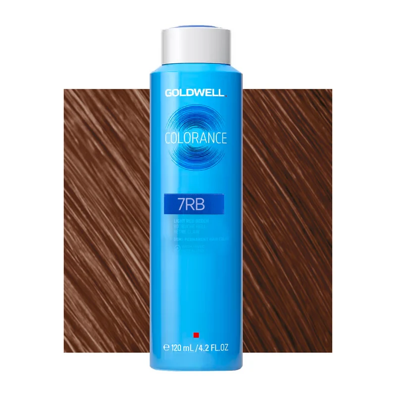 7RB Faggio Rosso Chiaro Goldwell Colorance Warm browns can 120ml