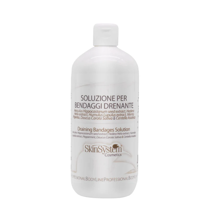 SkinSystem Draining Bandages Solution 500ml - soluzione drenante per bendaggi