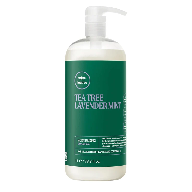 Paul Mitchell Tea Tree Lavender Mint Moisturizing Shampoo 1000ml - shampoo idratante lenitivo