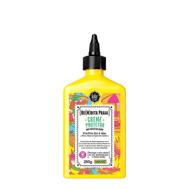 Lola From Rio Be(M)dita Praia Creme Protector 250gr - crema protezione solare per capelli