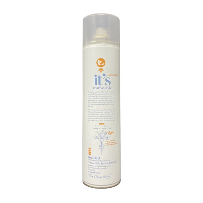 Tecna It's Super Hold Invisible Spray N.100 400ml - spray invisibile ad alta tenuta