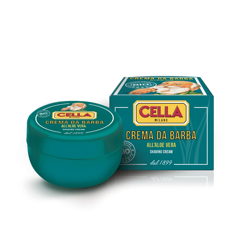 Crema da Barba Aloe Vera Bio Cella 150 ml